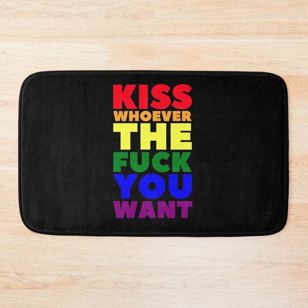 Item preview, Kiss Whoever The Fuck You Want, Funny Quote designed and sold by hectorgool.
