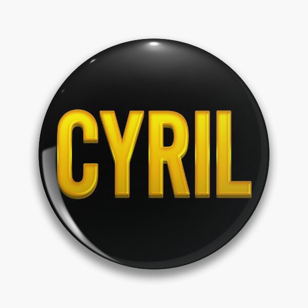 Item preview, Cyril Name designed and sold by xesed.