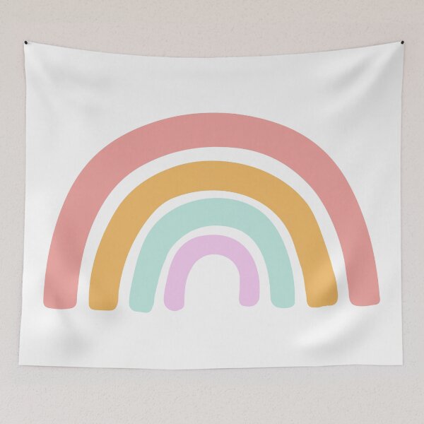 Item preview, Bohemian Rainbow for a Gender Neutral Nursery, Nursery Art, Kids decor, Boho Nursery designed and sold by agdesigns6.