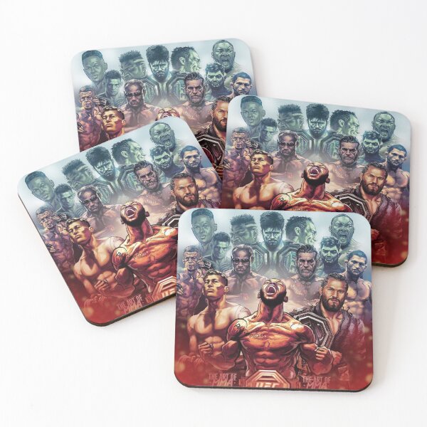 Item preview, UFC fighters art poster  designed and sold by Grace-Cop.