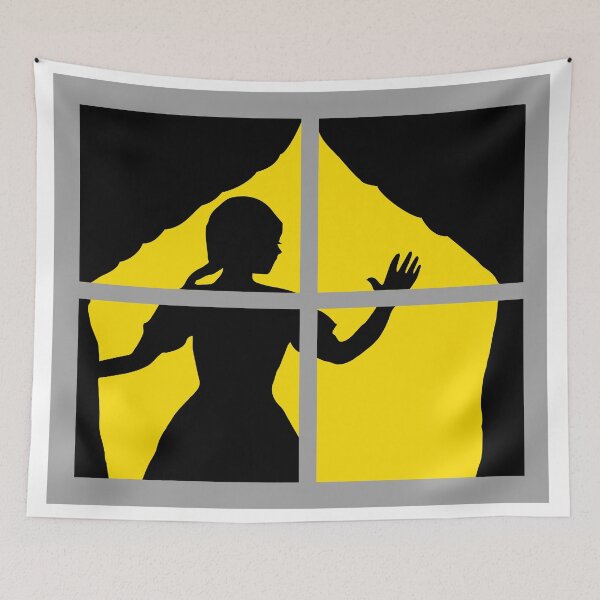 Item preview, Girl in window designed and sold by Hawthorn Mineart.