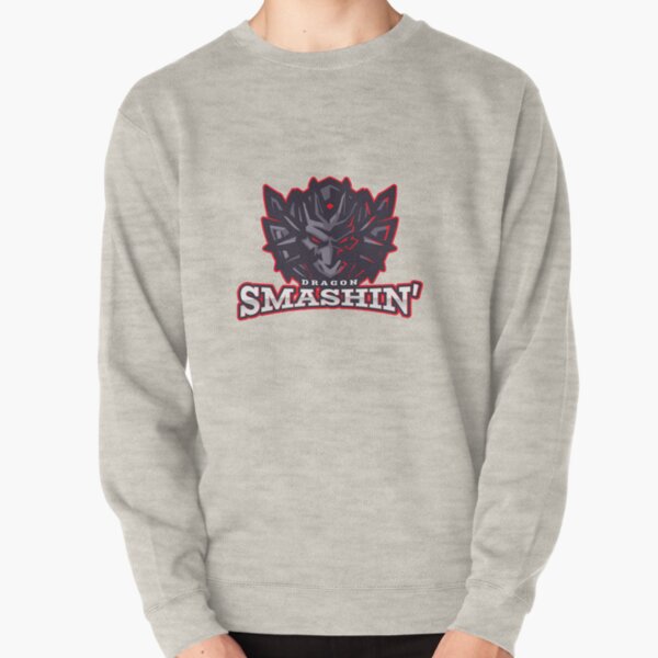 Dragon Smashin' fun design Pullover Sweatshirt
