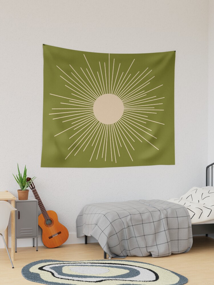 Mid century wall tapestry hot sale