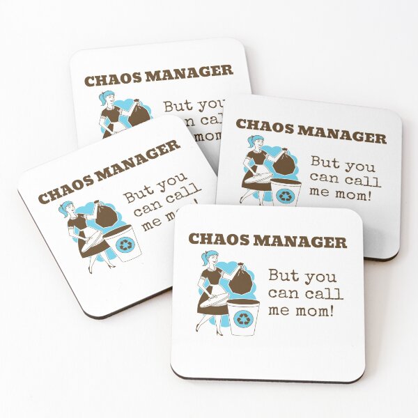 Item preview, Chaos Manager But You Can Call Me Mom  designed and sold by Elena's Shop.