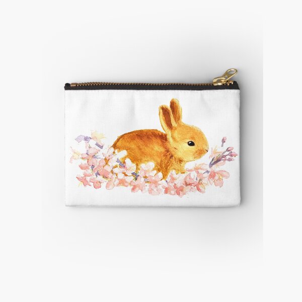 Item preview, Cute bunny in flowers designed and sold by ColorLore.