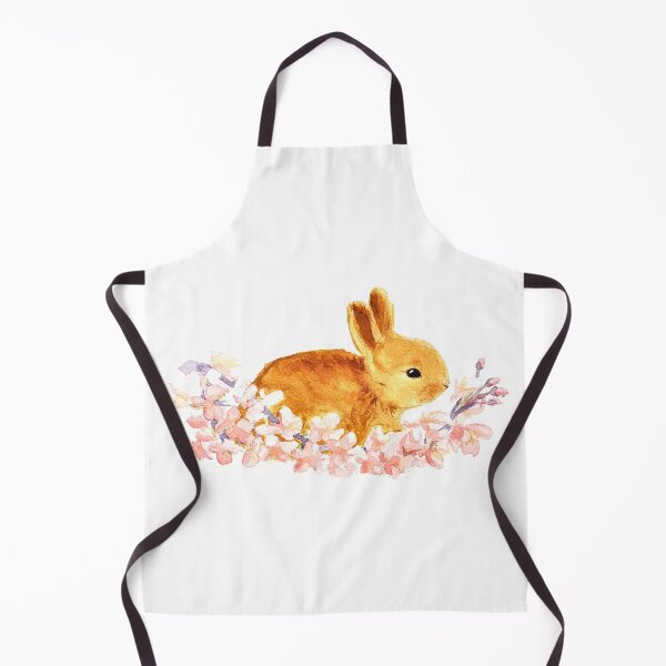 Item preview, Cute bunny in flowers designed and sold by ColorLore.