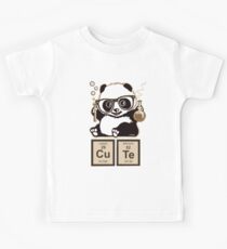 Chemistry panda discovered cute Kids Tee