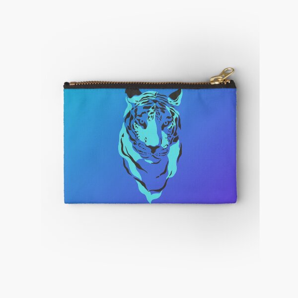 Item preview, Retro Blue Ice Tiger designed and sold by goodguy53.