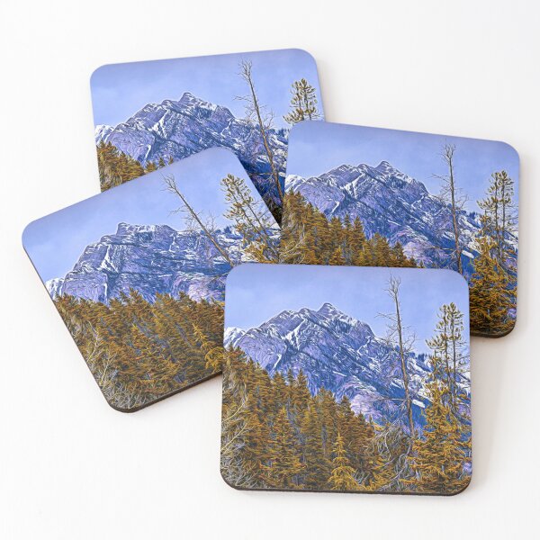Item preview, Mountain scene illustration designed and sold by CanadianWild418.