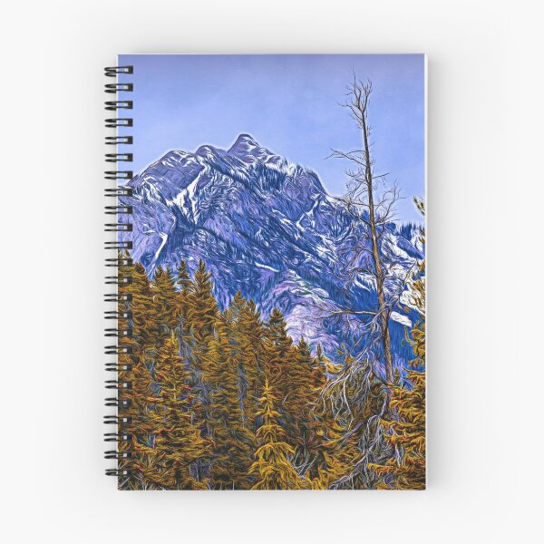 Item preview, Mountain scene illustration designed and sold by CanadianWild418.