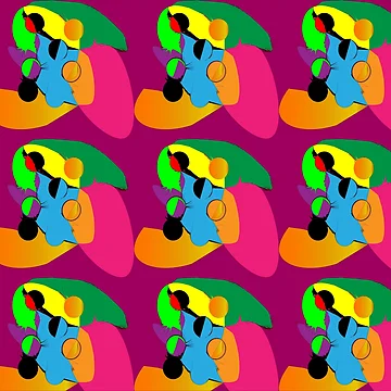 Artwork thumbnail, Color Pattern | Colorful Pattern | Cool Color Patterns | Patterns Colorful | Colorful Pattern Designs by Dream Wear