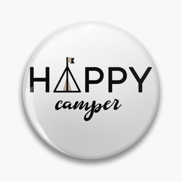 Item preview, Happy Camper Camping Caravan Motorhome Gift designed and sold by teeseeds.