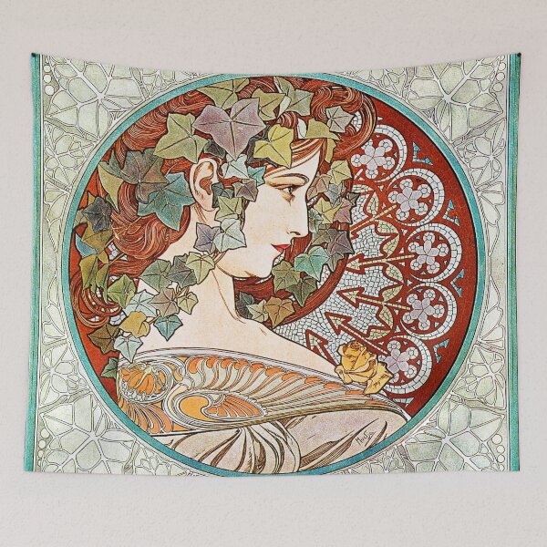 Item preview, Alphonse Mucha - Ivy, 1901 designed and sold by Gin  Neko.