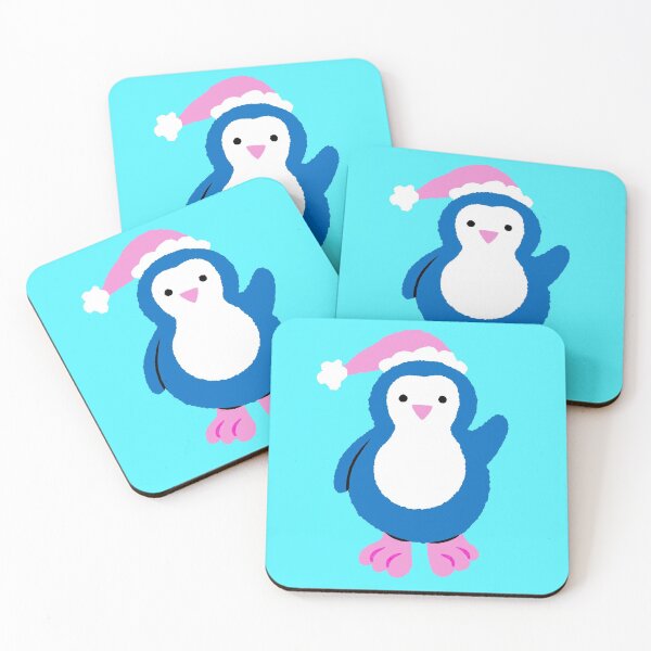 Item preview, Blue And Pink Penguin designed and sold by OhMyStarling.