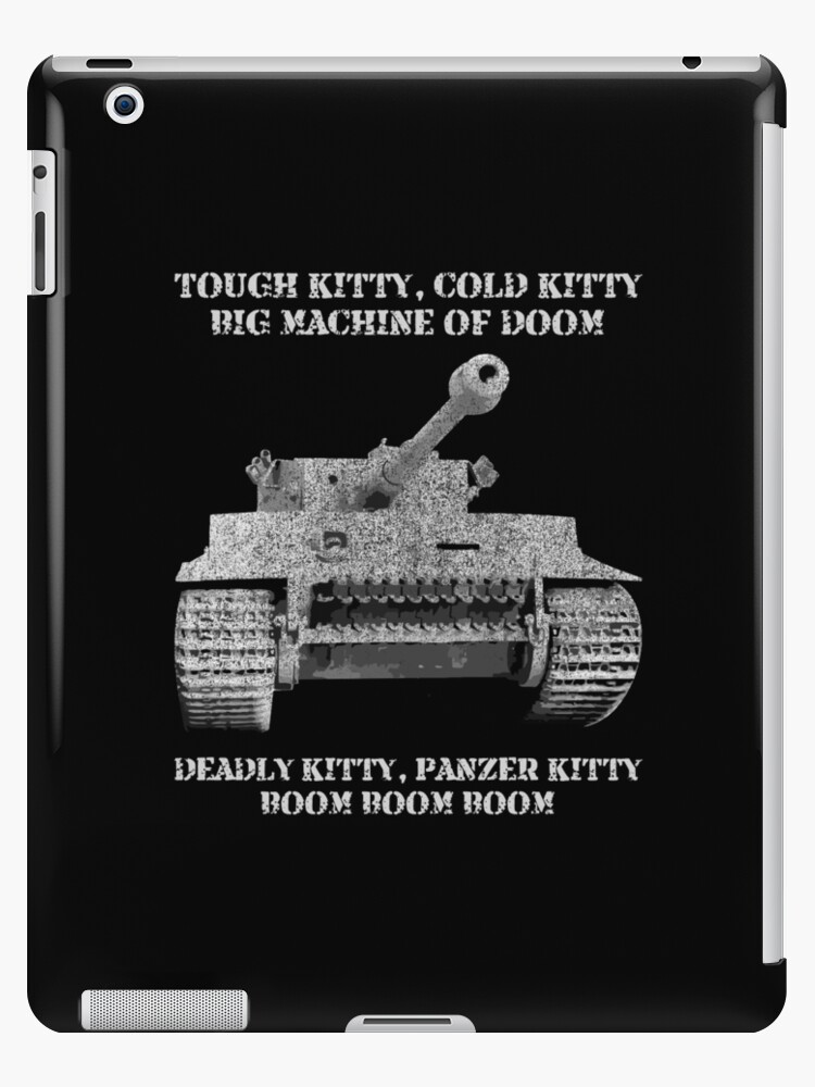 Tank Memes On Shirts Tiger Panzer Tank Meme Tough, Cold Kitty Gift ...