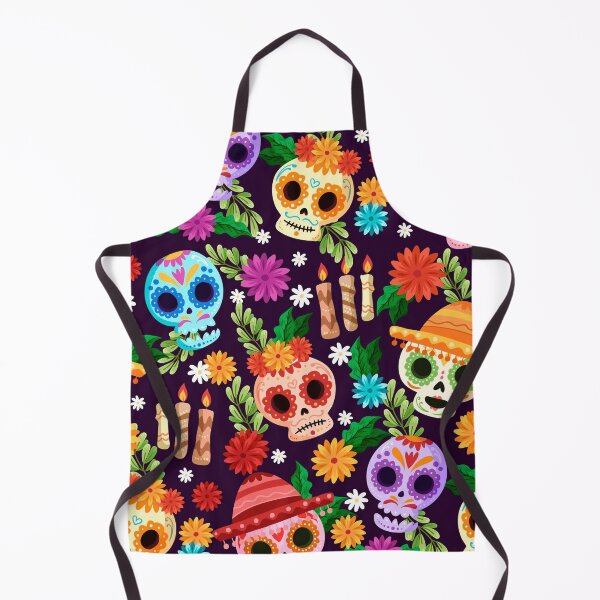 Item preview, Skull patterns designed and sold by OnIlustraciones.