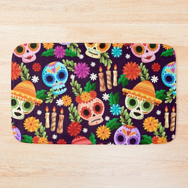 Item preview, Skull patterns designed and sold by OnIlustraciones.