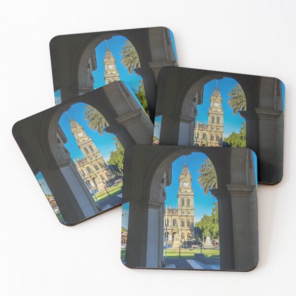 Item preview, View the Old Town Hall from the Soldiers Memorial - Bendigo designed and sold by Steven Jodoin.