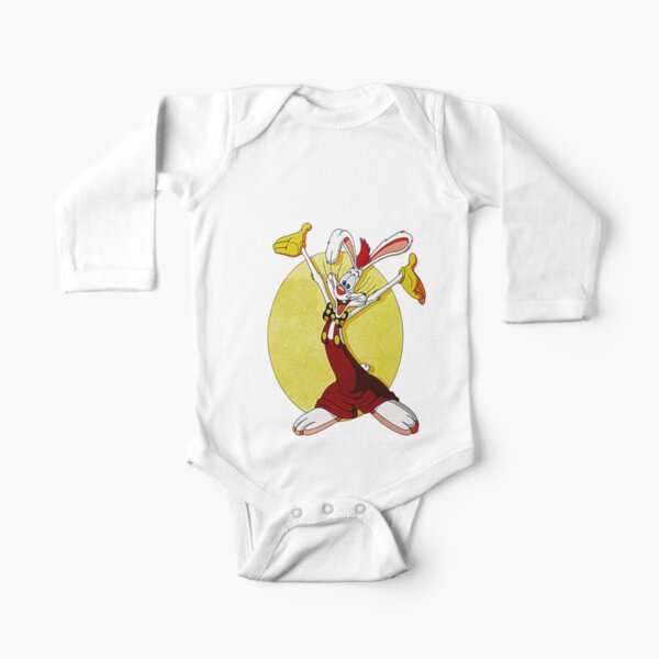 rabbit jessica Long Sleeve Baby One-Piece