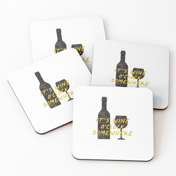 Item preview, It's Wine O' Clock Somewhere Drinks Party designed and sold by thefrshmachine.