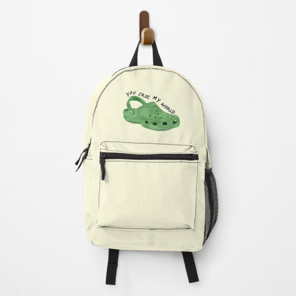 Item preview, You Croc My World Green Crocs designed and sold by thefrshmachine.