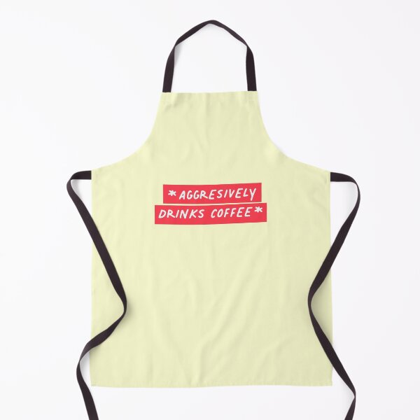 Item preview, Agressively Drinks Coffee Caffeine Lazy designed and sold by thefrshmachine.