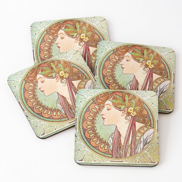 Item preview, Alphonse Mucha - Laurel, 1901. designed and sold by Gin  Neko.