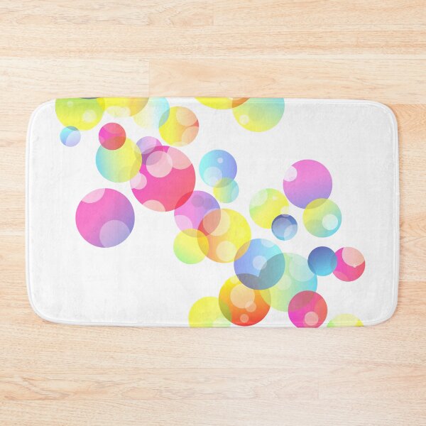 Item preview, Rainbow Bubbles Pattern designed and sold by Meikis.