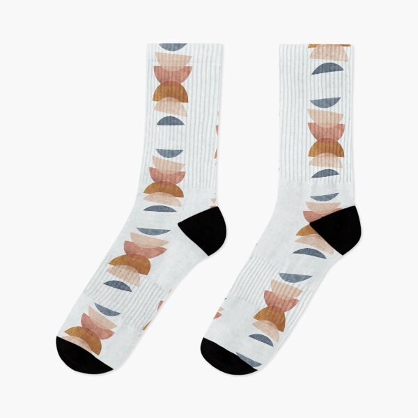 Item preview, Abstract Bohemian Art - Rainbow - Simple Minimal Terracotta - Illustration - Textured designed and sold by seaniekai.