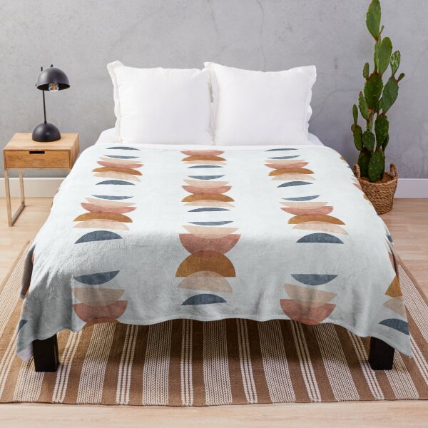 Item preview, Abstract Bohemian Art - Rainbow - Simple Minimal Terracotta - Illustration - Textured designed and sold by seaniekai.