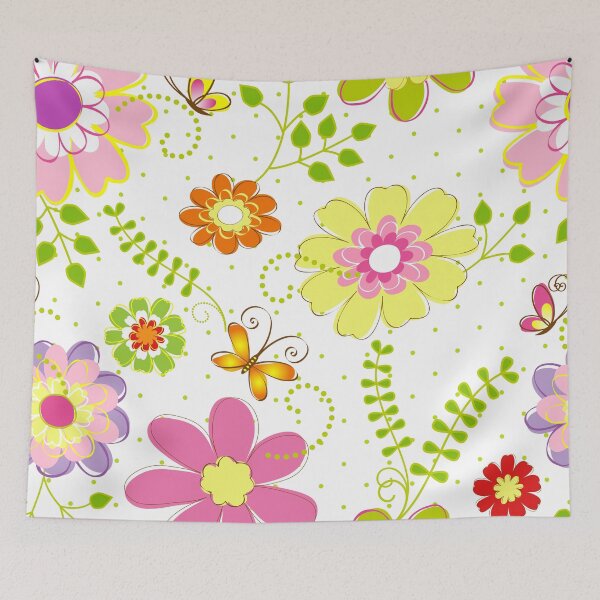 Item preview, Spring Flower Pattern designed and sold by Meikis.