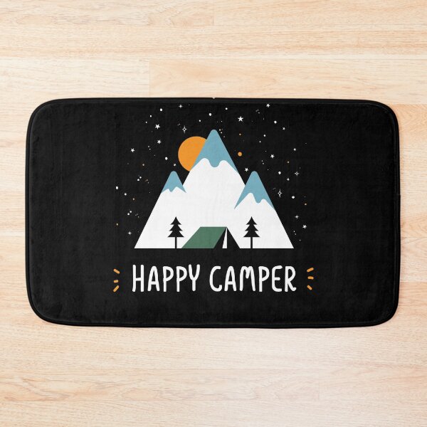 Item preview, Happy Camper Camping Caravan Motorhome Gift designed and sold by teeseeds.