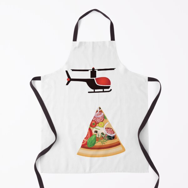 Item preview, Helicopter delivery with big deal pizza - I love Pizza designed and sold by thewishdesigns.