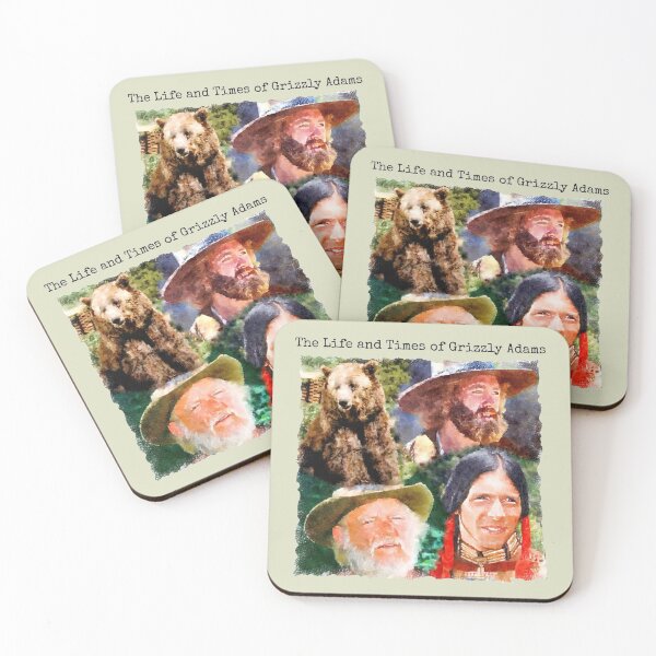 Item preview, The Life and Times of Grizzly Adams Collage  designed and sold by DNiceGirl.