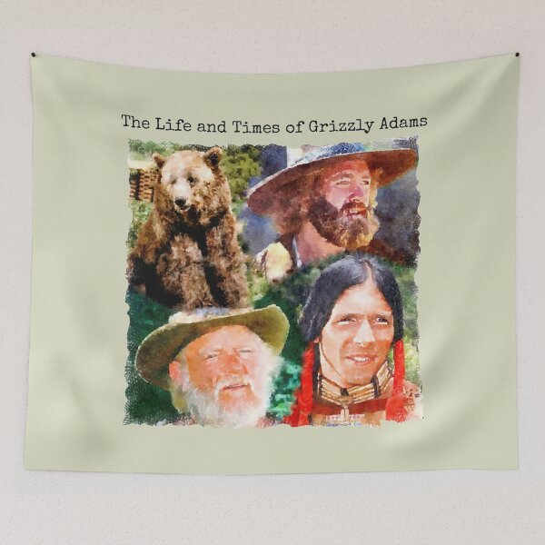 Item preview, The Life and Times of Grizzly Adams Collage  designed and sold by DNiceGirl.