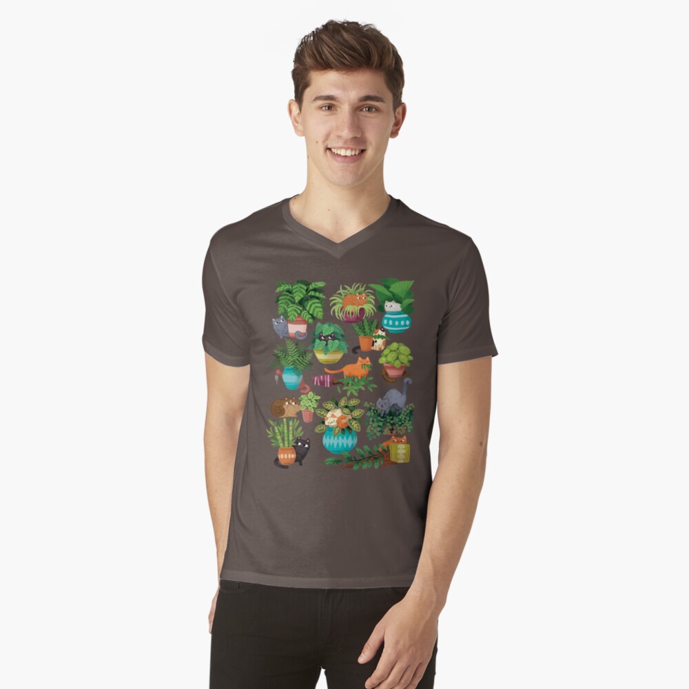 Item preview, V-Neck T-Shirt designed and sold by michelledraws.