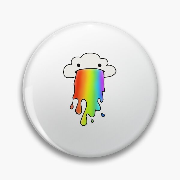Item preview, cloud throwing up a rainbow designed and sold by Grace Cottrell.