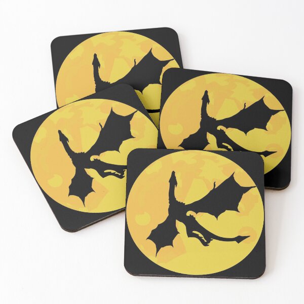 Item preview, Flying Dragon Silhouette Moon designed and sold by Coder-T.