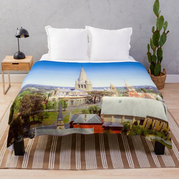 Item preview, Sacred Heart Cathedral Seen from Poppet Head - Bendigo designed and sold by Steven Jodoin.