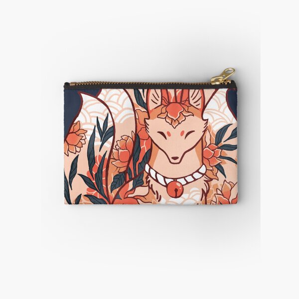 Item preview, Floral Lotus Kitsune Fox designed and sold by michelledraws.