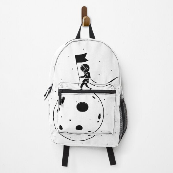 Item preview, Black and White Moon Landing designed and sold by RedRubi.