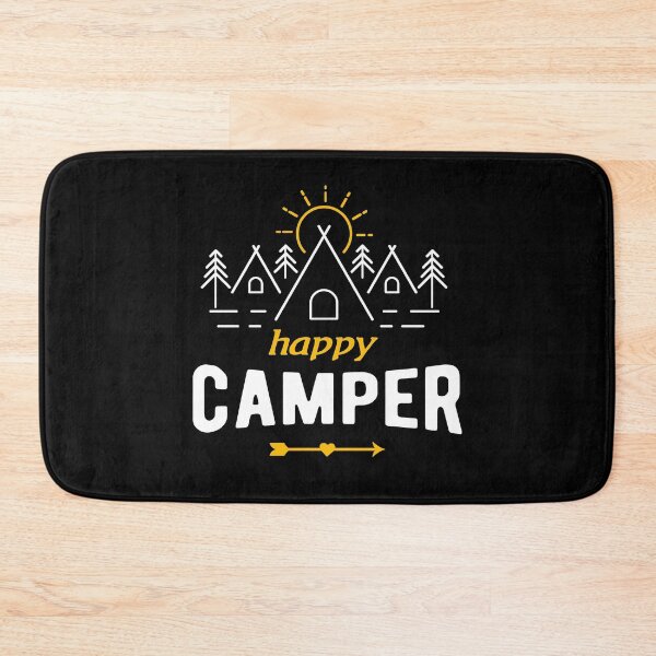Item preview, Happy Camper Camping Caravan Motorhome Gift designed and sold by teeseeds.