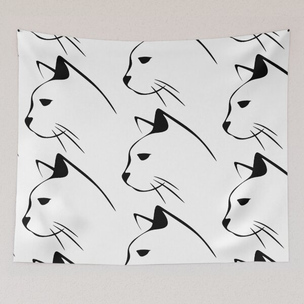 Item preview, Cat Face Profile designed and sold by RoJor.