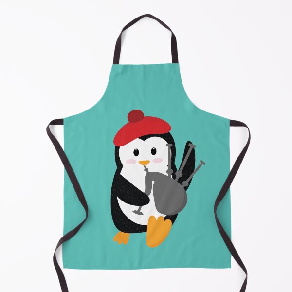 Item preview, Penguin the Scottish Bagpipes Player National Tartan Day designed and sold by thewishdesigns.