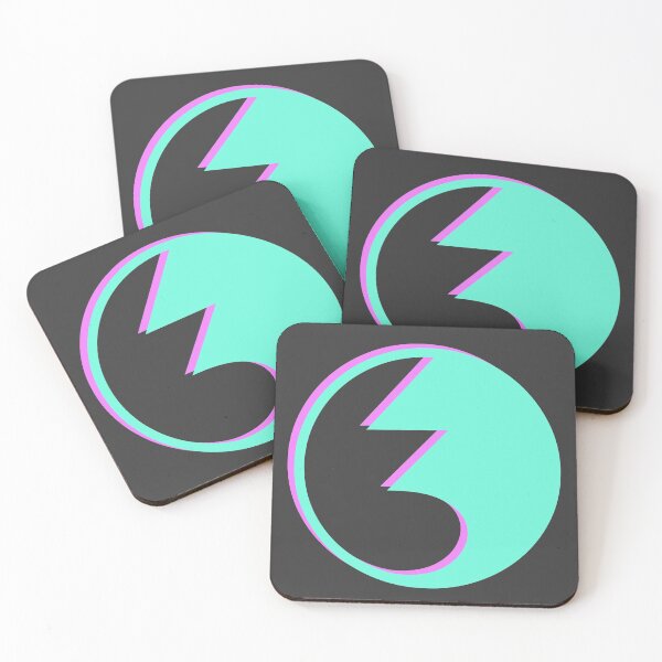 Item preview, Mint and Pink Moon Circle Logo designed and sold by Chubuter.