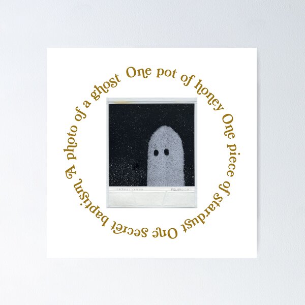 Item preview, One pot of honey One piece of stardust One secret baptism A photo of a ghost designed and sold by okjenna.