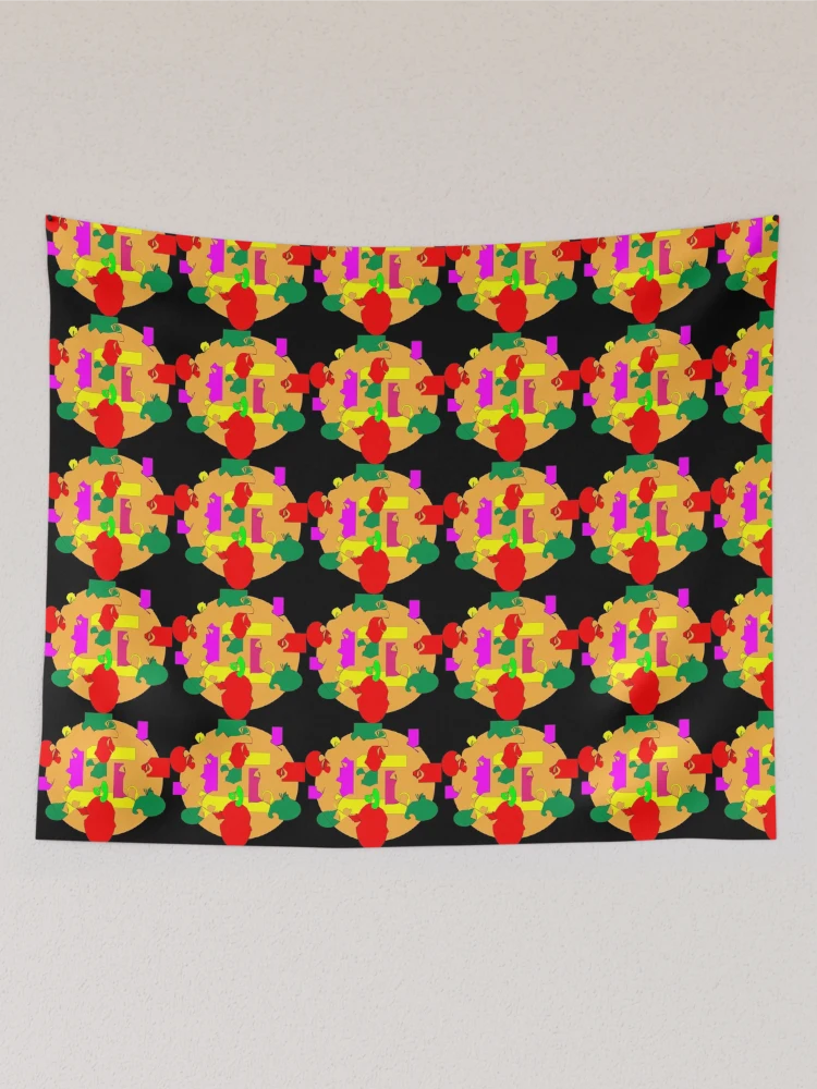 Thumbnail 2 of 3, Tapestry, Color Pattern | Colorful Pattern | Cool Color Patterns | Patterns Colorful 3 designed and sold by Dream Wear.
