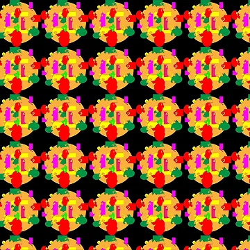Artwork thumbnail, Color Pattern | Colorful Pattern | Cool Color Patterns | Patterns Colorful 3 by Dream Wear