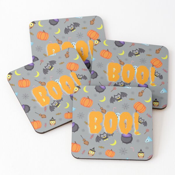 Item preview, Halloween Spooky Owl, Spiders web, Cauldron, Ghosts, Pumpkins, Brooms, Harvest Moon, Candy, Bats,    designed and sold by Krafty  Arts Studio.