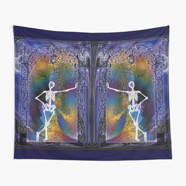 Gateway: Halloween Skeleton Tapestry